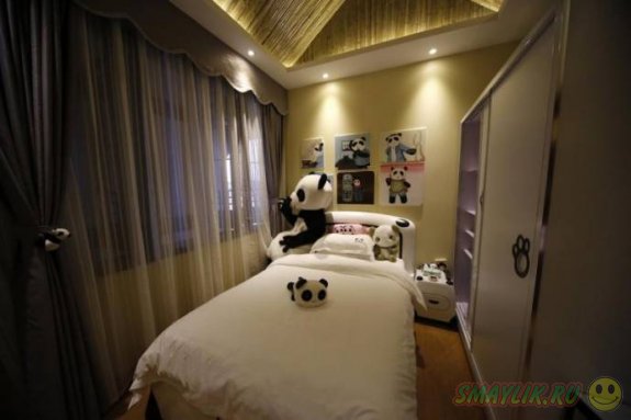 В провинции Китая появится  тематический отель для любителей панд 