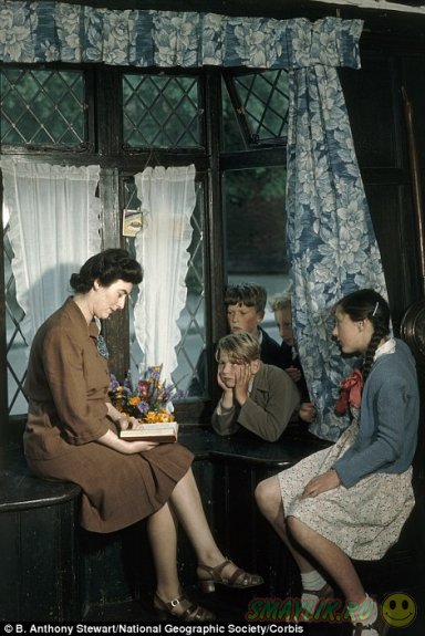 Редкие снимки Великобритании  в 1952 году