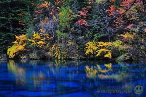 Озеро «Пять цветов» -  самый красивый и загадочный водоём на планете