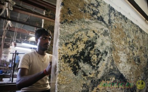 Город Бхадохи - центр создания ковров ручной работы