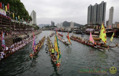 Фестиваль Duanwu Festival в Гонконге