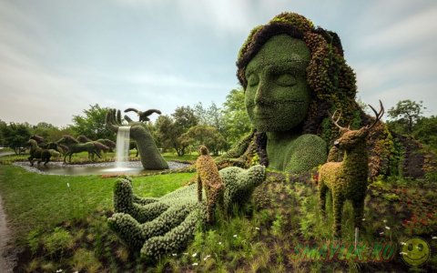 Выставка садово-паркового искусства в Канаде