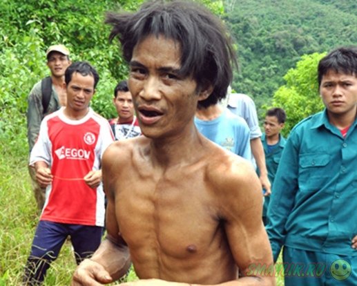Потерявшиеся в джунглях Вьетнама мужчины 40 лет прожили вне цивилизации