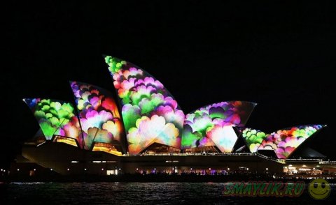 Ежегодный фестиваль света в Сиднее