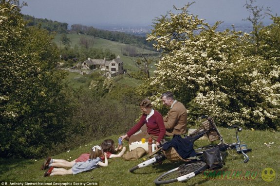 Редкие снимки Великобритании  в 1952 году