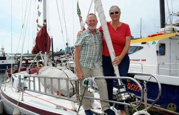 Долгое путешествие  на яхте Клайва и Джейн Грин 