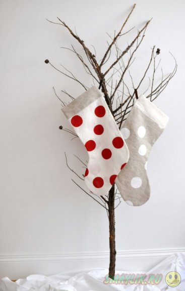 Рождественские носочки - хранители подарков для детишек