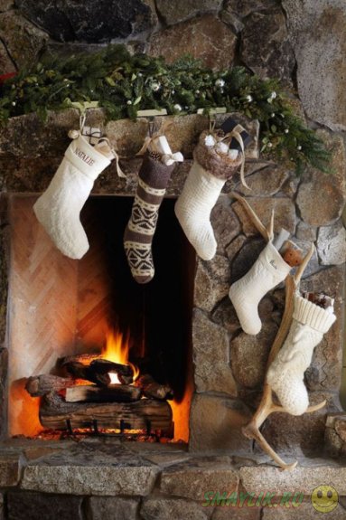 Рождественские носочки - хранители подарков для детишек