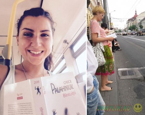 В Румынии  в общественном транспорте читающие пассажиры ездили бесплатно